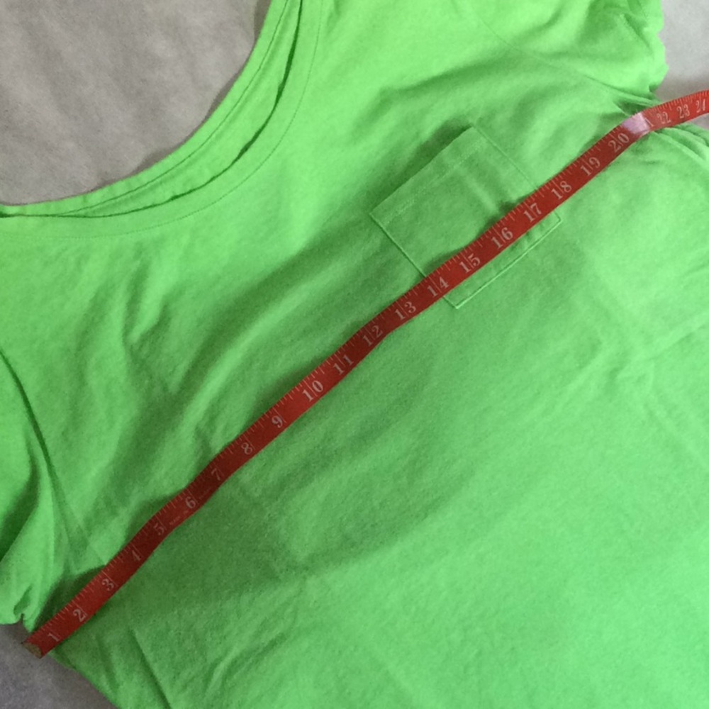 Hanes Pocket Tee Shirt Bundle Neon, Royal, and Navy - Picture 4 of 5